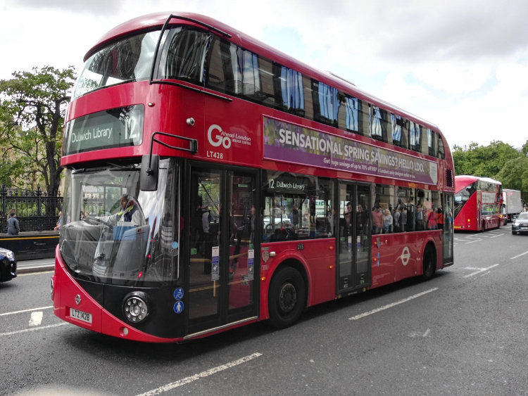 guia de autobus en londres